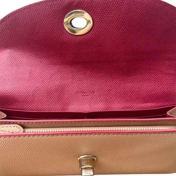 Coach Pink Leather Wallet PRE-LOVED - Picture 3 of 4